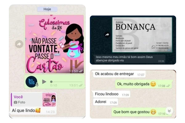 feedbacks identidade visual